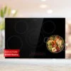 Klarstein Virtuosa 5 Built-in Hob 5 Zones 8200 W Glass Ceramic