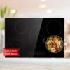 Klarstein Virtuosa 5 Built-in Hob 5 Zones 8500 W Glass Ceramic -Home Appliance Store 101009546 1