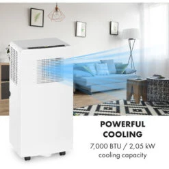 Klarstein Iceblock Ecosmart 7 Air Conditioner 3-in-1 7,000 BTU App Control -Home Appliance Store 19161959 3