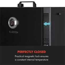Klarstein Flintstone Smoker 1600 W Thermometer Stainless Steel Black -Home Appliance Store 19162011 5