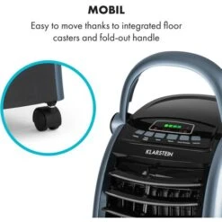 Klarstein Maxfresh Ocean Fan Air Cooler 6L 65W Remote Control 2x Ice Pack -Home Appliance Store 19481110 4