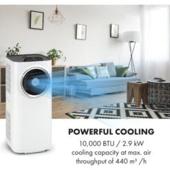 Klarstein Kraftwerk Smart 10K Air Conditioner 3-in-1 10000 BTU App Control Remote Control -Home Appliance Store 19481119 3