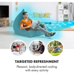 Klarstein Highwind Tower Fan 45W Oscillation Function Timer LED Display -Home Appliance Store 22969134 3