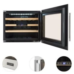 Klarstein Vinsider 24 Built-In Uno Built-In Wine Fridge 24 Bottles 57 L 9 Klarstein Vinsider 24 Built-In Uno Built-In Wine Fridge 24 Bottles 57 L -Home Appliance Store 22969158 3