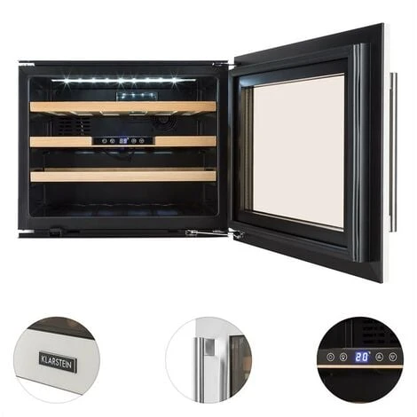 Klarstein Vinsider 24 Built-In Uno Built-In Wine Fridge 24 Bottles 57 L 5 Klarstein Vinsider 24 Built-In Uno Built-In Wine Fridge 24 Bottles 57 L - Image 3