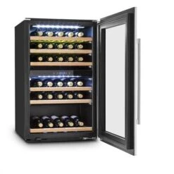 Klarstein Vinsider 35D Built-in Wine Refrigerator 128 Litres 41 Bottles Of Wine 2 Zones -Home Appliance Store 22969159 5