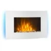 Klarstein Lausanne Electric Fireplace 1000 Or 2000 Watts 7 Different Background Colours Of Glass -Home Appliance Store 22969350 1