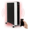 Klarstein Thermaxx 2500 Oil Radiator 2500W 5-35 ° C 24h Timer White / Black -Home Appliance Store 22969685 1