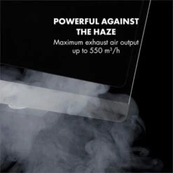 Klarstein Aurora Eco 90 Cooker Extractor Hood 550 M³ / H LED Display Black 9 Klarstein Aurora Eco 90 Cooker Extractor Hood 550 M³ / H LED Display Black -Home Appliance Store 22969749 3