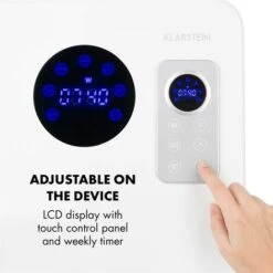 Klarstein Hot Spot CV20 Convector Heater 2000W IP24 Remote Control White 10 Klarstein Hot Spot CV20 Convector Heater 2000W IP24 Remote Control White -Home Appliance Store 22969771 4