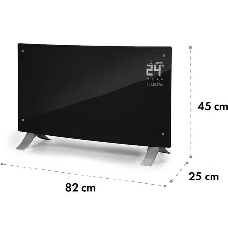 Klarstein Bornholm Curved Ambient Convection Heater 1000/2000 W 4 Klarstein Bornholm Curved Ambient Convection Heater 1000/2000 W - Image 2