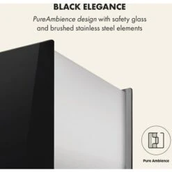 Klarstein Kronleuchter L Island Exhaust Hood 60cm Exhaust Air: 590m³ / H LED Touch Black -Home Appliance Store 22969885 3