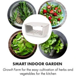 Klarstein GrowIt Farm Smart Indoor Garden 28 Plants 48W LED 8 Litres -Home Appliance Store 22969889 4