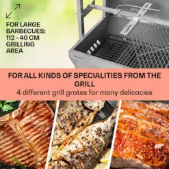 Klarstein Sauenland Pro Suckling Pig Spit 13W 4 Wheels Stainless Steel 10 Klarstein Sauenland Pro Suckling Pig Spit 13W 4 Wheels Stainless Steel -Home Appliance Store 22970259 4