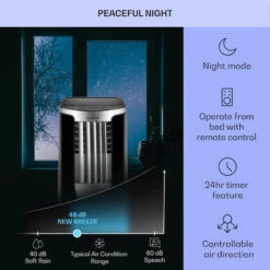 Klarstein New Breeze ECO Mobile Air Conditioner 10,000 BTU / 2.9 KW EEC A+ -Home Appliance Store 22970277 4
