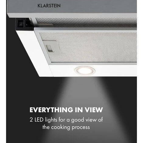 Klarstein Mariana 60 Flat Screen Hood 500 M³ / H Exhaust Air LED White 7 Klarstein Mariana 60 Flat Screen Hood 500 M³ / H Exhaust Air LED White - Image 5
