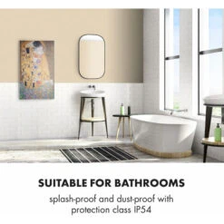 Klarstein Wonderwall Air Art Kiss Infrared Heater 101x60cm 600W Wall Installation Remote Control -Home Appliance Store 22970628 5