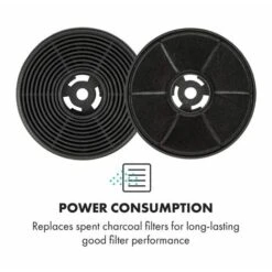 Klarstein Activated Carbon Filters For Cooker Extractor Hoods 2 Filters Recirculation Mode Ø17.5 Cm -Home Appliance Store 23357135 3