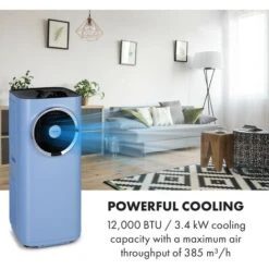 Klarstein Kraftwerk Smart 12K Air Conditioner 3-in-1 12000 BTU App Control Remote Control -Home Appliance Store 33186434 3