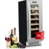 Klarstein Vinovilla Smart Wine Fridge 50l / 20 Bottles Glass Door Stainless Steel -Home Appliance Store 33502956 1