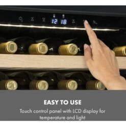 Klarstein Vinovilla 79 Built-In Duo Two-Zone Wine Fridge 190l 79 Bottles 3-Ply Glass Door -Home Appliance Store 33503003 5