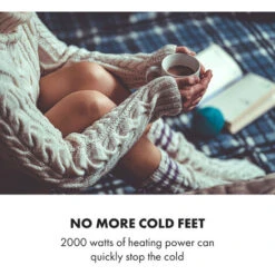 Klarstein Hot Spot Slimcurve Double Wave, Heater, 2000W, Weekly Timer, White 11 Klarstein Hot Spot Slimcurve Double Wave, Heater, 2000W, Weekly Timer, White -Home Appliance Store 33503480 5