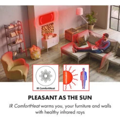 Klarstein Wonderwall Air Art Smart Infrared Heater 120x60cm 700W App Mountains 9 Klarstein Wonderwall Air Art Smart Infrared Heater 120x60cm 700W App Mountains -Home Appliance Store 33503522 3