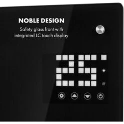 Klarstein Bornholm, Curved Smart, Convection Heater, 2000W, App Control, Black -Home Appliance Store 33503552 5