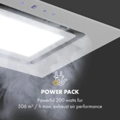 Klarstein Hektor Brilliant Edition, Fan Module, 52cm, 506m³ / H, Touch, White -Home Appliance Store 33504282 3