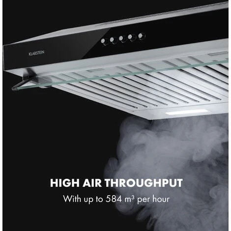 Klarstein Purista Americana, Extractor Hood, Baffle Filter, 306 M³ / H 6 Klarstein Purista Americana, Extractor Hood, Baffle Filter, 306 M³ / H - Image 4