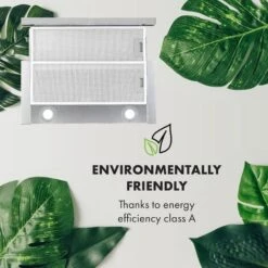 Klarstein Viola Extractor Hood Stainless Steel 59.6 Cm 612m³ / H EEC A Silver -Home Appliance Store 33596672 3