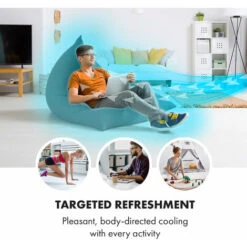 Klarstein IceWind Plus 4-in-1 Air Cooler 330 M³/h Oscillation Remote Control -Home Appliance Store 35020088 3