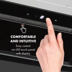 Klarstein Hektor Eco Fan Module 52 Cm 566 M³ / H Touch Glass Black -Home Appliance Store 35415170 4