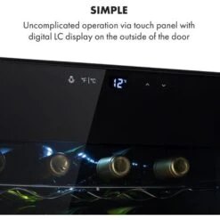 Klarstein Barolo 28 Uno, Wine Cooler, 70 Litres, 11-18 ° C, SingleZone -Home Appliance Store 35647096 4