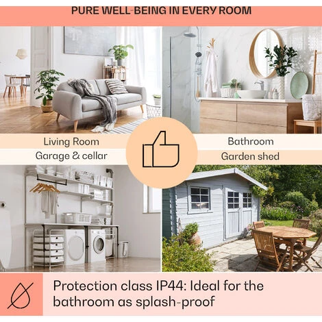 Klarstein Wonderwall Air Art Smart Infrared Heater 60x60cm 350W Mountains 7 Klarstein Wonderwall Air Art Smart Infrared Heater 60x60cm 350W Mountains - Image 5