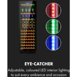 Klarstein First Class 129 Wine Cooler Dispenser 129 Bottles 5-22 ° C Black 10 Klarstein First Class 129 Wine Cooler Dispenser 129 Bottles 5-22 ° C Black -Home Appliance Store 36812339 4