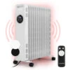 Klarstein Thermaxx Heatstream Oil Radiator 2500W 5-35 ° C 24h Timer White -Home Appliance Store 39612647 1