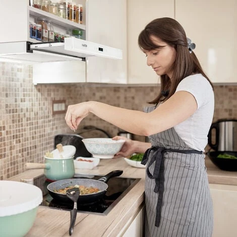 Klarstein Mariana Neo 60, Flat Screen Bonnet, 60cm, 640 M³/h, Exhaust Air, LED 4 Klarstein Mariana Neo 60, Flat Screen Bonnet, 60cm, 640 M³/h, Exhaust Air, LED - Image 2