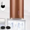Klarstein Beretta, Island Extractor Hood, Ø 35 Cm, Exhaust / Circulating Air, 650m³ / H, LED, Copper -Home Appliance Store 56581942 1