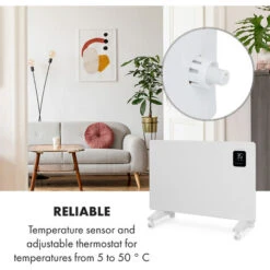 Klarstein Bansin Smart 1500, Convection Heater, 1500W, App Control -Home Appliance Store 63384966 5