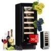 Klarstein Vinovilla 20 Built-In Wine Fridge 50l / 20 Bottles Glass Door Stainless Steel -Home Appliance Store 88779318 1