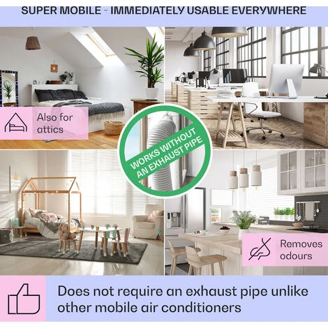 Klarstein Mistral 5-in-1 Air Cooler Fan Humidifier Ioniser 360 M³/h Remote Control 7 Klarstein Mistral 5-in-1 Air Cooler Fan Humidifier Ioniser 360 M³/h Remote Control - Image 5