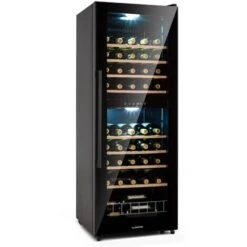 Klarstein Barossa 54 Duo Wine Refrigerator 2 Zones 148 Litres 54 Bottles Touch Display