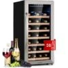 Klarstein Vinamour 54D Wine Refridgerator 2 Zones 148 L 54 Bottles Stainless Steel Front -Home Appliance Store 92862160 1