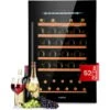 Klarstein Vinsider 52 Built-In Uno Built-In Wine Fridge 52 Bottles 137 Ltr Stainless Steel