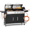 Klarstein Kingsville 4.1 Combo Grill Gas + Coal 13.7 KW 4+1 Burners Height Adjustable 2 Klarstein Kingsville 4.1 Combo Grill Gas + Coal 13.7 KW 4+1 Burners Height Adjustable -Home Appliance Store 93968510 1
