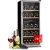 Klarstein Vinamour 66 Duo Wine Fridge 2 Zones 204 L / 79 Bottles 5-18°C Touch -Home Appliance Store 97224518 1