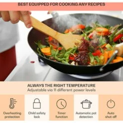 Klarstein Ramsey Double Hob 2400 W 11 Power Levels Glass Ceramic -Home Appliance Store 97224563 5