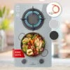 Klarstein Firetale Gas Hob 2-Burner Aluminium Burner Natural Gas/Propane Incl. Hose And Pressure Reducer -Home Appliance Store 97224695 1